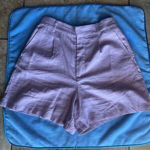 Love Tree Pastel Purple Women's Bermudas